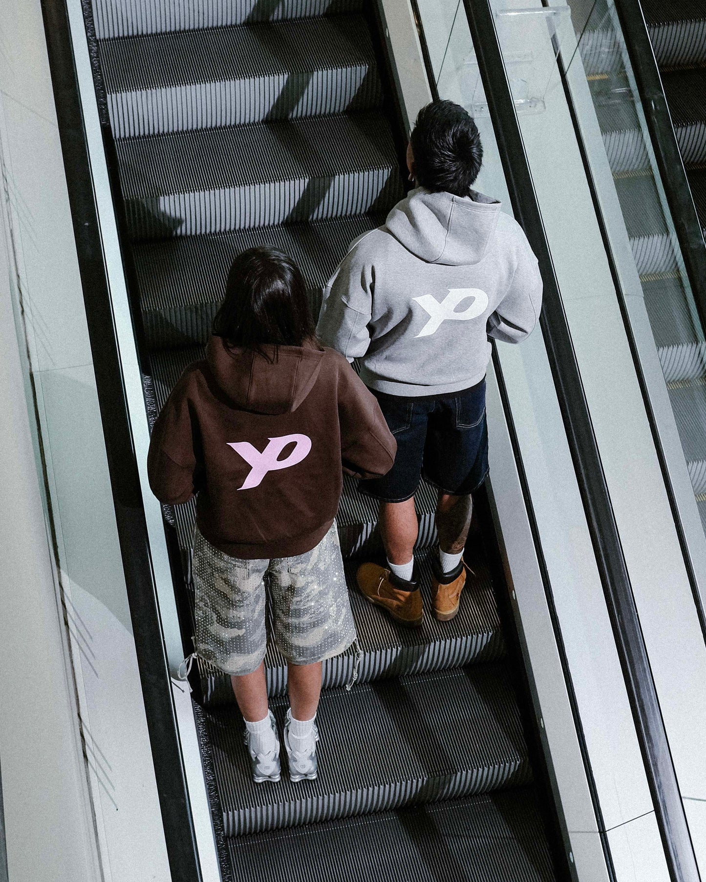 'Chocolate' Zip Sweat